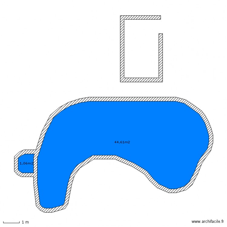 piscine 2. Plan de 0 pièce et 0 m2