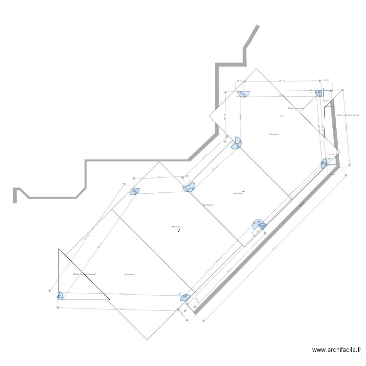 gazon 3. Plan de 0 pièce et 0 m2