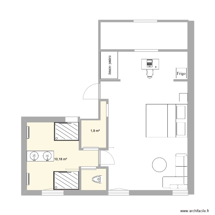 SDB 2eme etage new avec evolutions sdb. Plan de 0 pièce et 0 m2