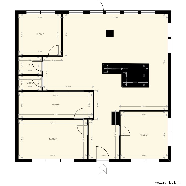 92 PUTEAUX 34 Dion Bouton EXISTANT. Plan de 0 pièce et 0 m2