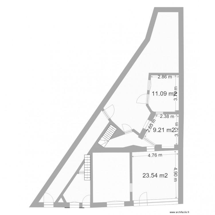 Magazin 16. Plan de 0 pièce et 0 m2