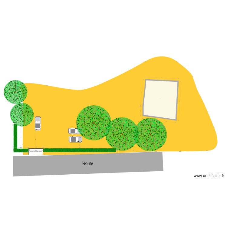 Plan de masse Perville Epuration. Plan de 0 pièce et 0 m2