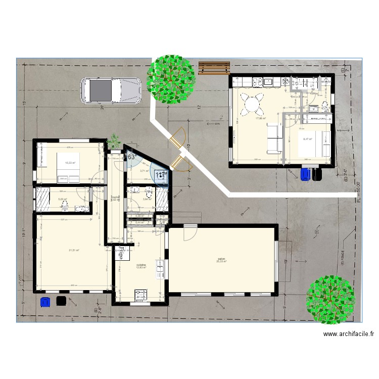 casitas 2 travail marie bis. Plan de 0 pièce et 0 m2