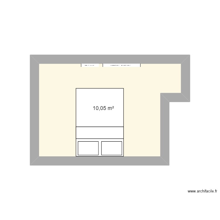 chambre 1. Plan de 0 pièce et 0 m2