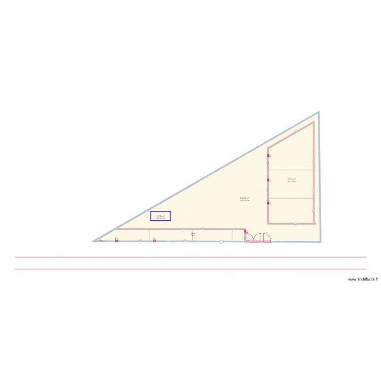 coupela. Plan de 0 pièce et 0 m2