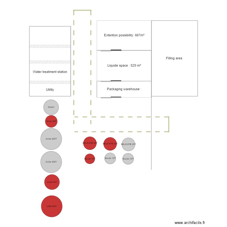 henkel. Plan de 0 pièce et 0 m2