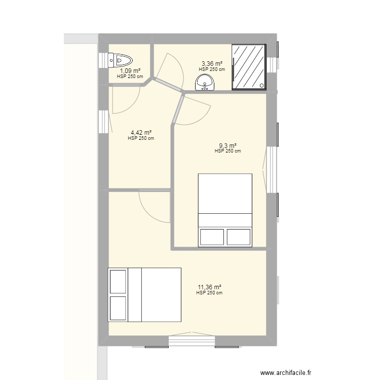 FOURAS_PROJ5. Plan de 0 pièce et 0 m2