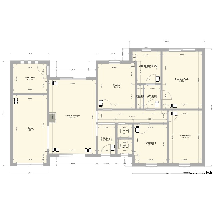 PLAN MAISON ELEC. Plan de 0 pièce et 0 m2