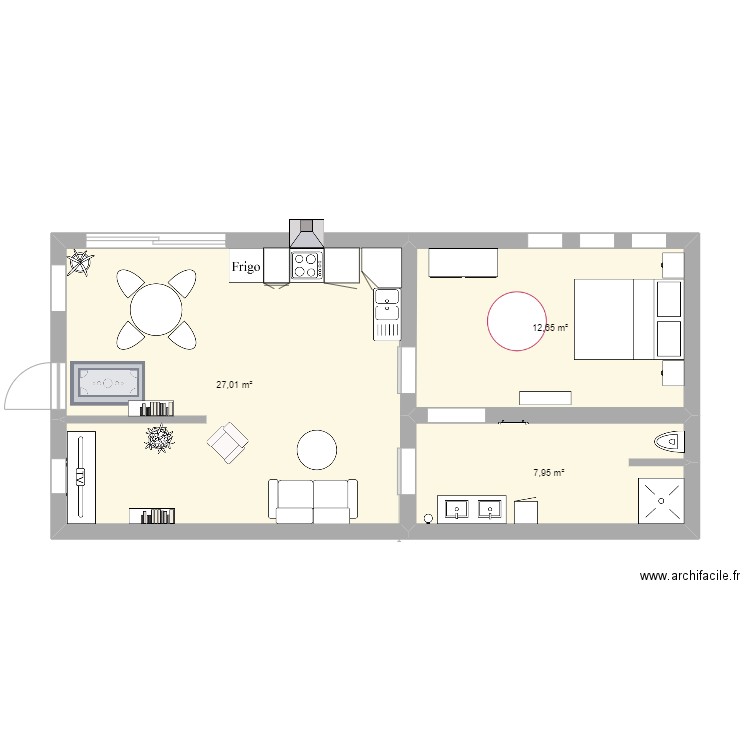 porcherie. Plan de 0 pièce et 0 m2