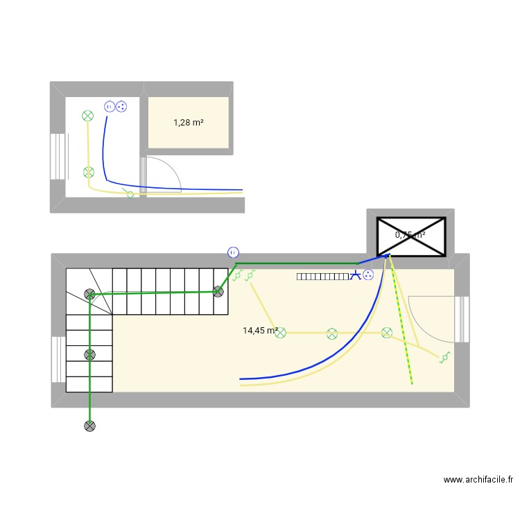 rdc. Plan de 0 pièce et 0 m2