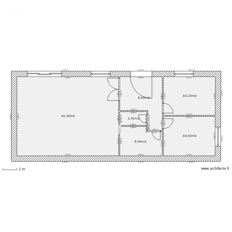 MAISON NEUVE. Plan de 0 pièce et 0 m2