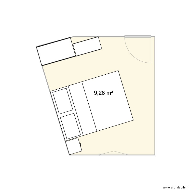 Chambre alyssia. Plan de 0 pièce et 0 m2