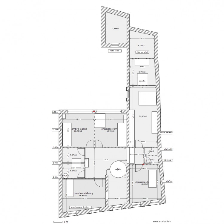 CASTELNAU ETAGE 5.0. Plan de 0 pièce et 0 m2