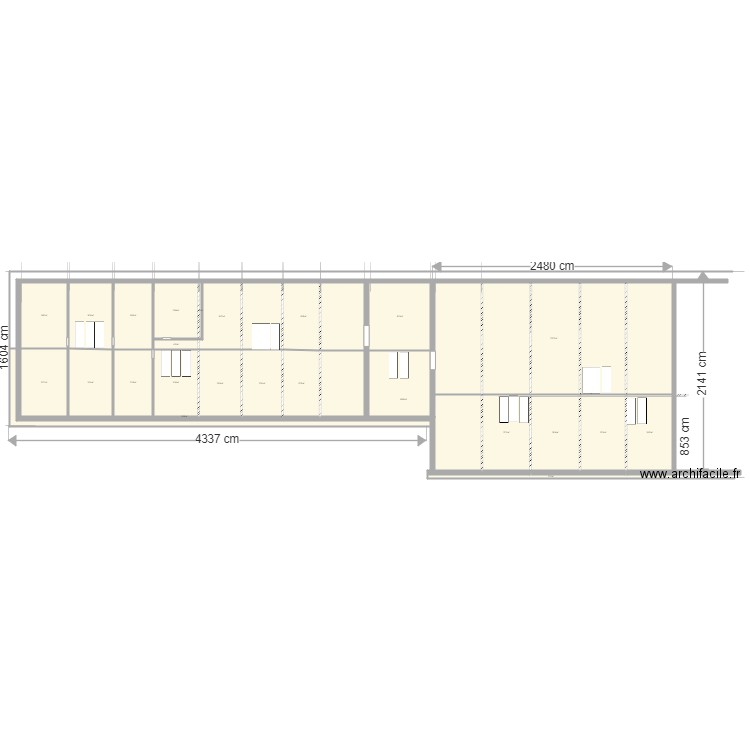 Batiment les Paroirs Trav elec 24-01-2025. Plan de 24 pièces et 1043 m2