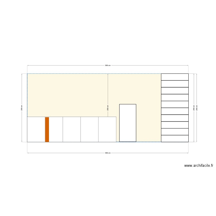 oppidum cuisine. Plan de 0 pièce et 0 m2