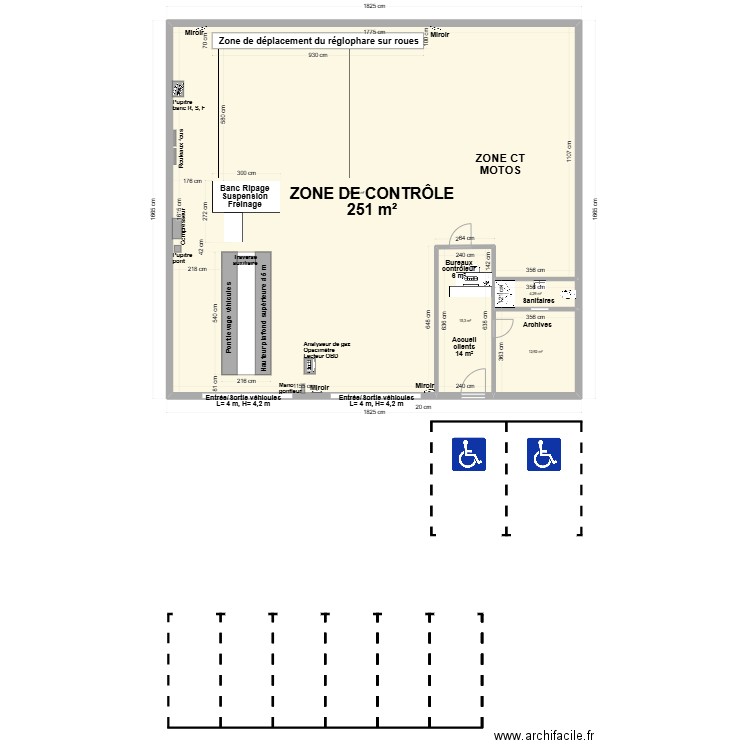 CCT mixte VL/CL  CTA58 MARZY 58CTMA. Plan de 4 pièces et 284 m2