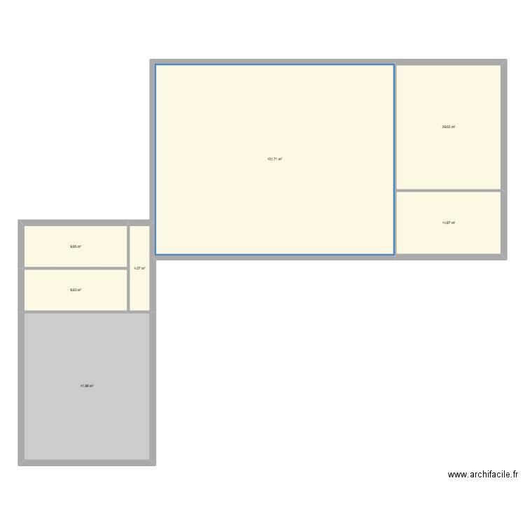 Construction Max. Plan de 7 pièces et 212 m2