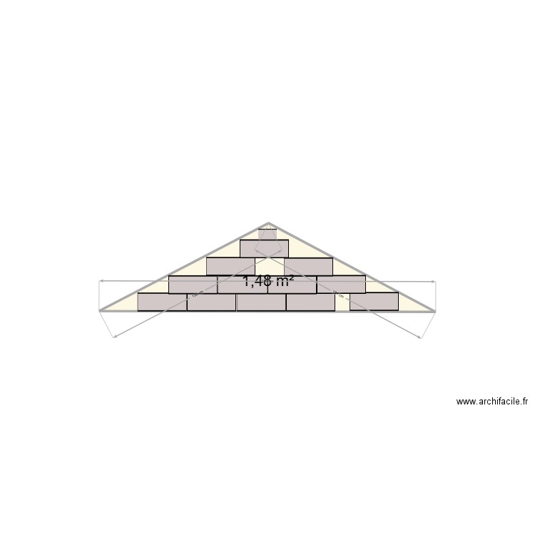 rampant_cluses. Plan de 1 pièce et 1 m2