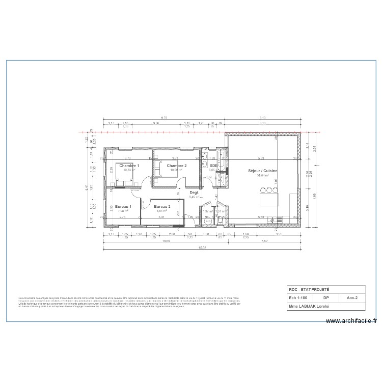 TRANNOIS. Plan de 0 pièce et 0 m2