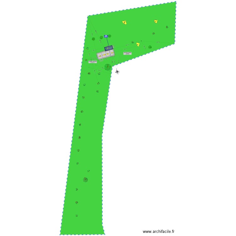 DP2 Plan De Masse Etat Futur 111. Plan de 3 pièces et 68 m2