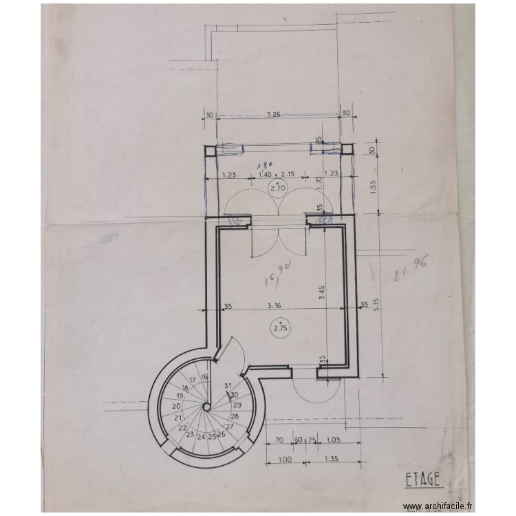 R+2. Plan de 0 pièce et 0 m2