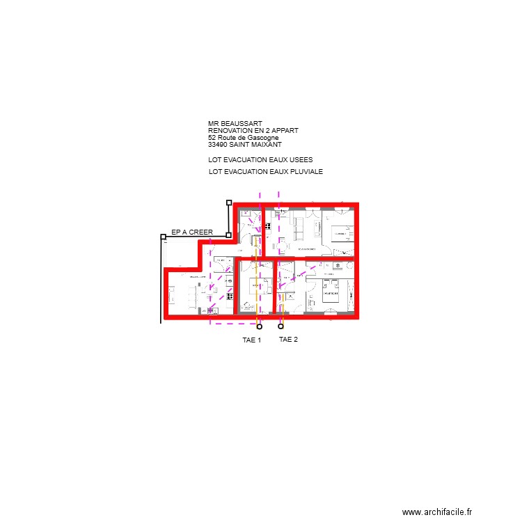 BEAUSSART. Plan de 0 pièce et 0 m2