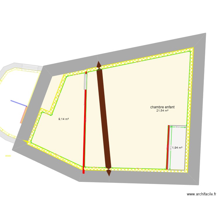 Razvan et Claire existant 6. Plan de 10 pièces et 118 m2