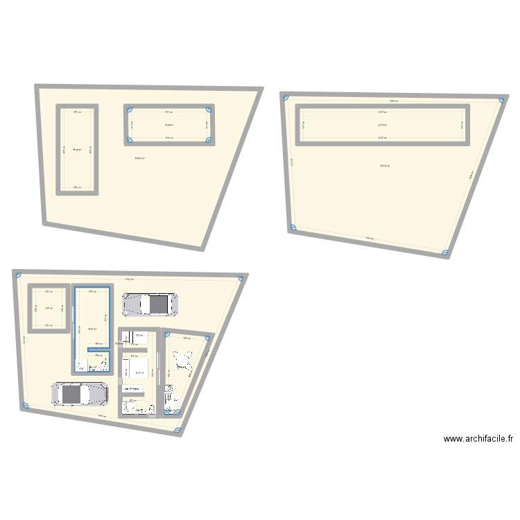 plan a. Plan de 10 pièces et 545 m2