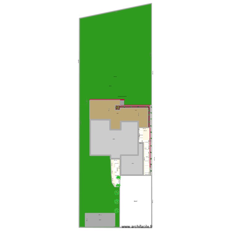 chevreuse 5. Plan de 10 pièces et 1969 m2