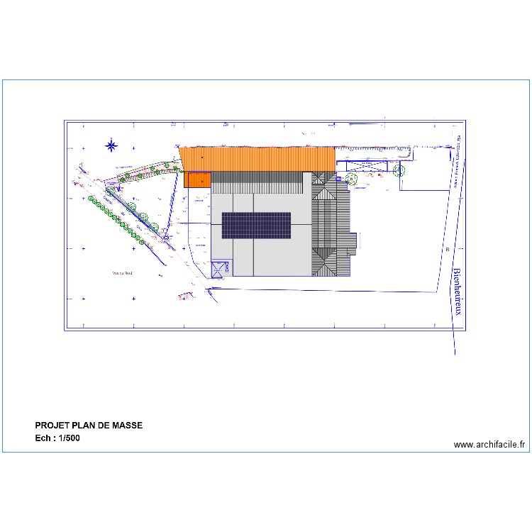 Plan BP 150 panneaux solaires installation possible 5. Plan de 0 pièce et 0 m2