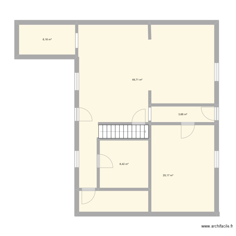 MyHome1. Plan de 5 pièces et 93 m2