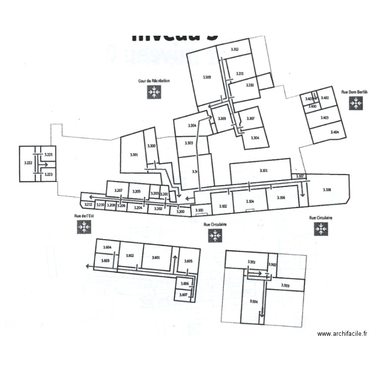 NIV 3. Plan de 0 pièce et 0 m2