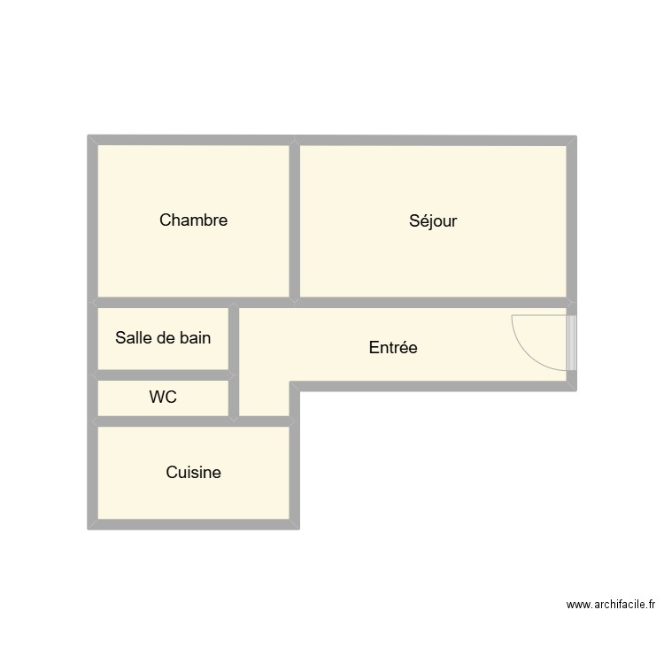 DENGREVILLE. Plan de 6 pièces et 15 m2