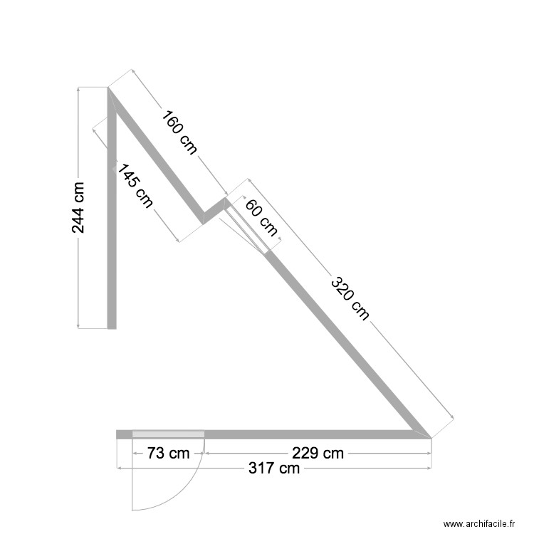 salle de bain. Plan de 0 pièce et 0 m2