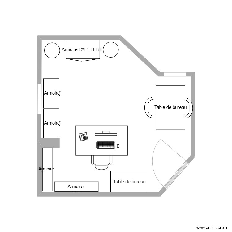 BUREAU VAL 2. Plan de 0 pièce et 0 m2