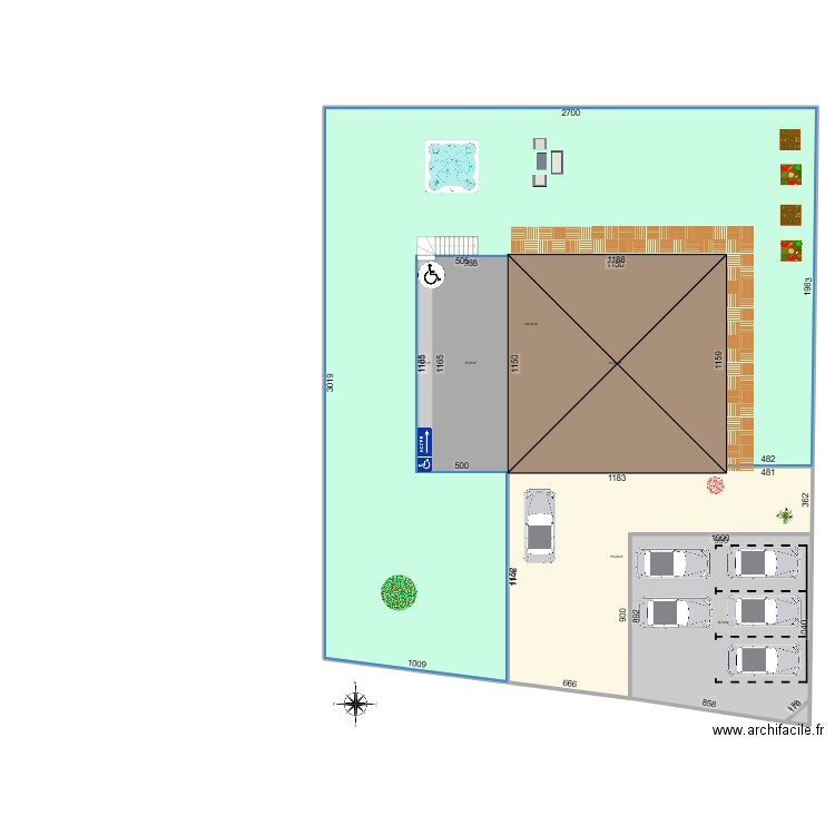 Terrain Pfaffenheim. Plan de 6 pièces et 838 m2