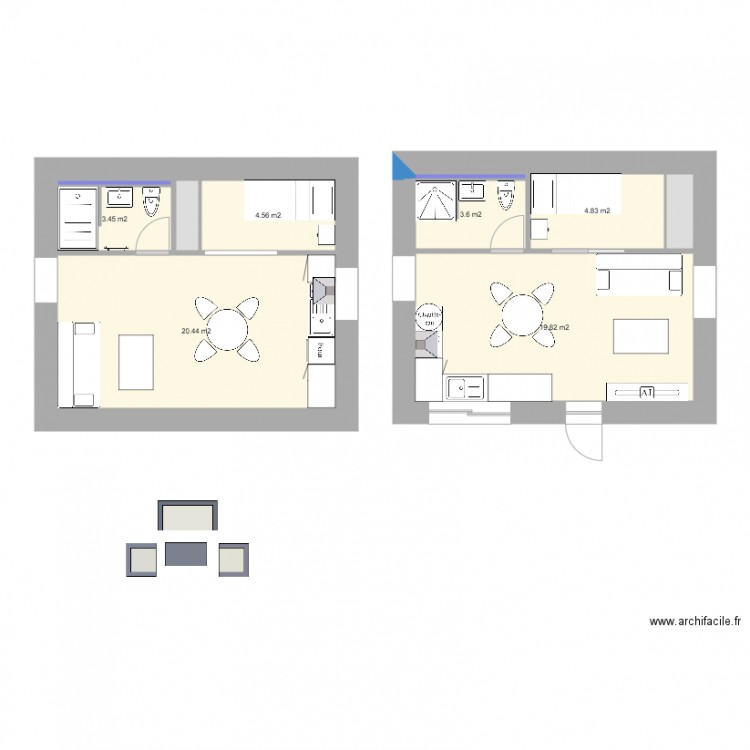 Dépendance. Plan de 0 pièce et 0 m2