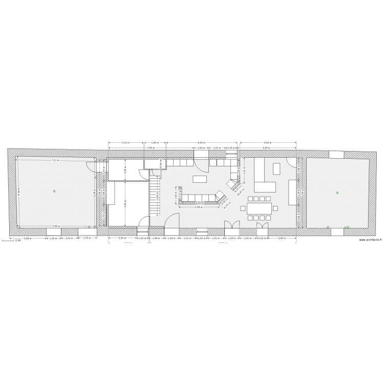 Maison électricité. Plan de 0 pièce et 0 m2