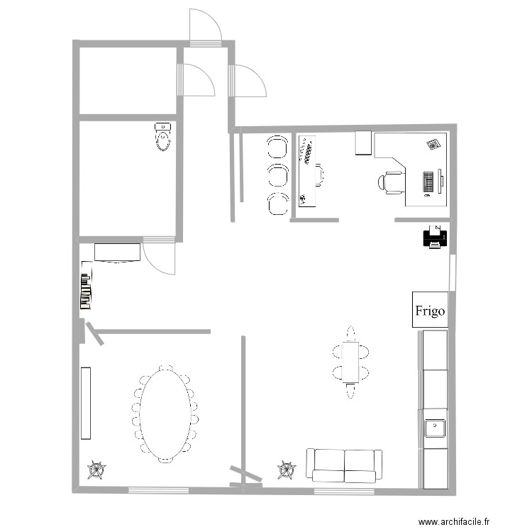 salle pedagogie. Plan de 0 pièce et 0 m2