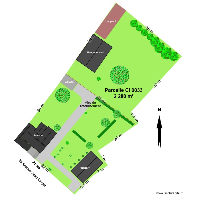 Brive 2 actuel. Plan de 0 pièce et 0 m2