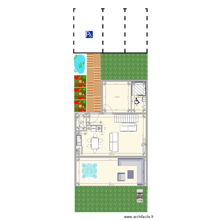 Ste rose B1. Plan de 0 pièce et 0 m2