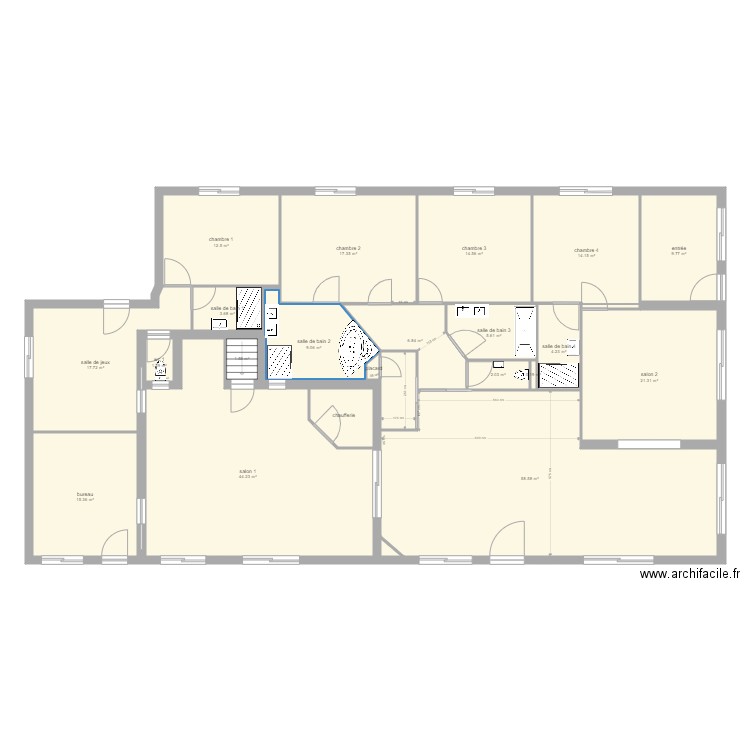 villa Garrix v3. Plan de 0 pièce et 0 m2