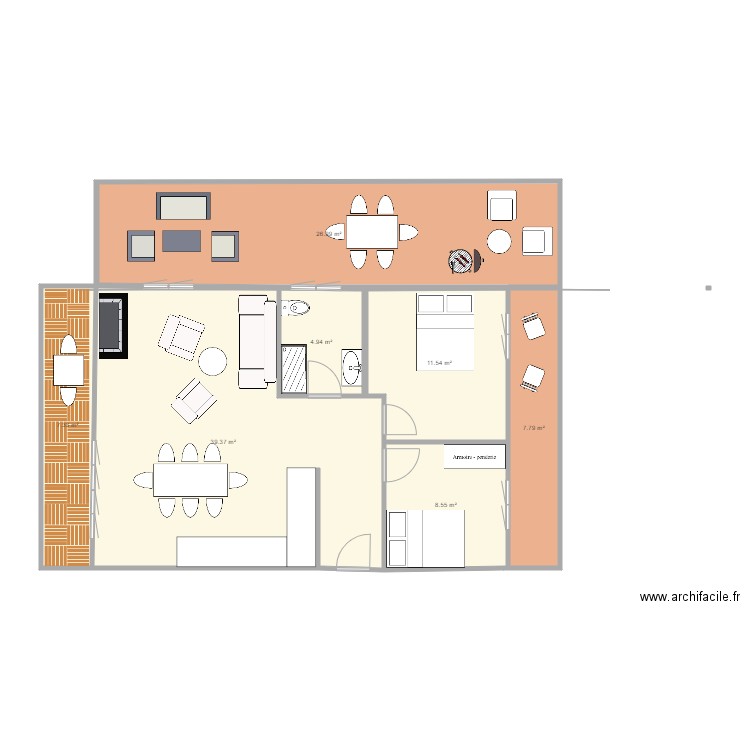 richelieu3. Plan de 0 pièce et 0 m2