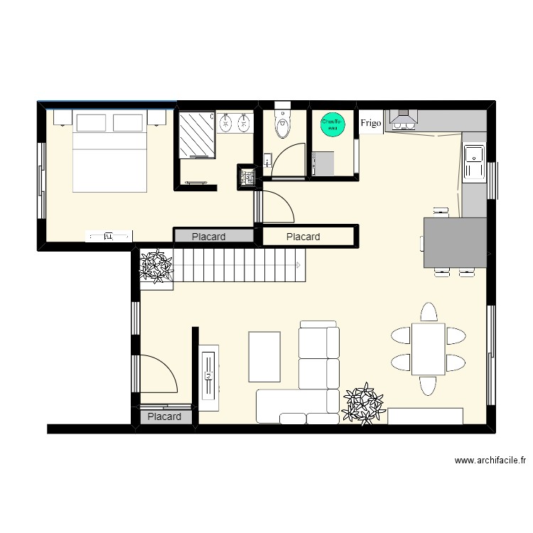 Tréffléan bas. Plan de 0 pièce et 0 m2