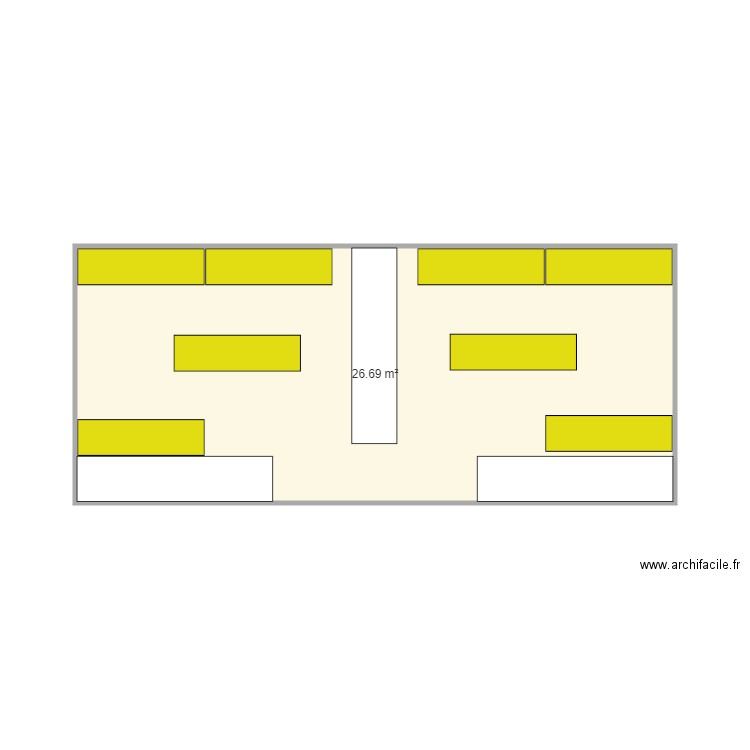 plan terrasse intersport. Plan de 0 pièce et 0 m2