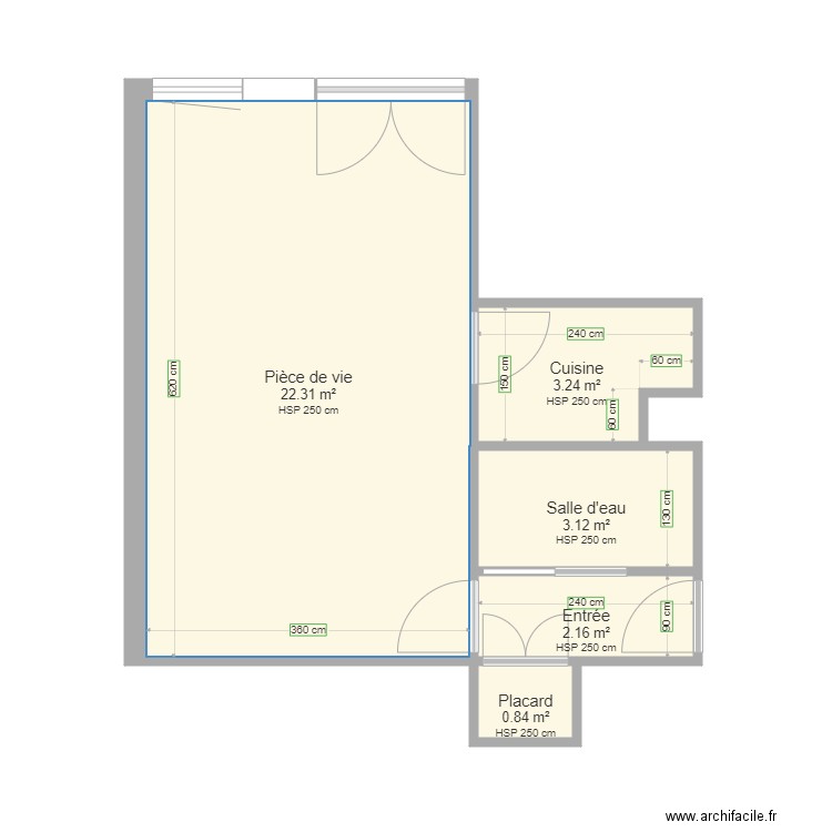 Bruyère. Plan de 0 pièce et 0 m2