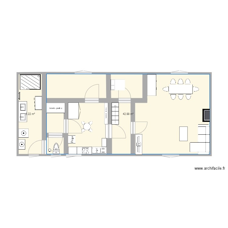 Maison youyou . Plan de 0 pièce et 0 m2