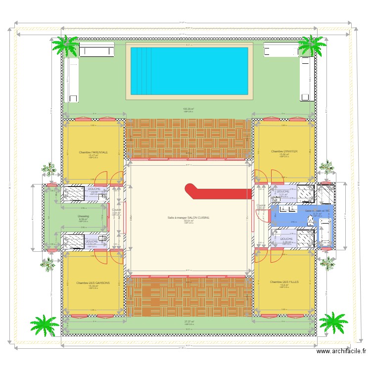 MAISON FUTIRE WALA JAMILA . Plan de 0 pièce et 0 m2