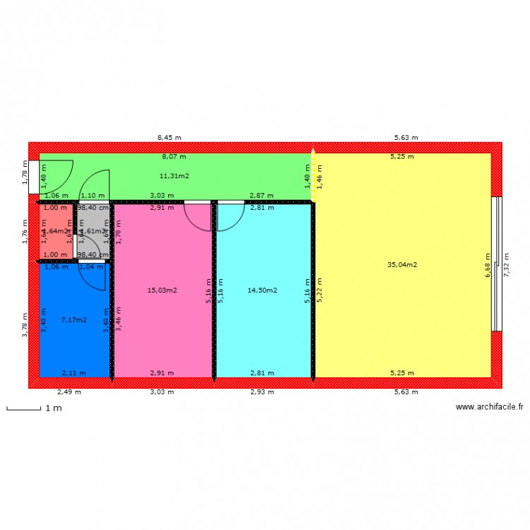 jams3. Plan de 0 pièce et 0 m2