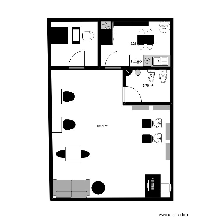 Mon Salon De Coiffure Plan Pi Ces M Dessin Par Manondefoor